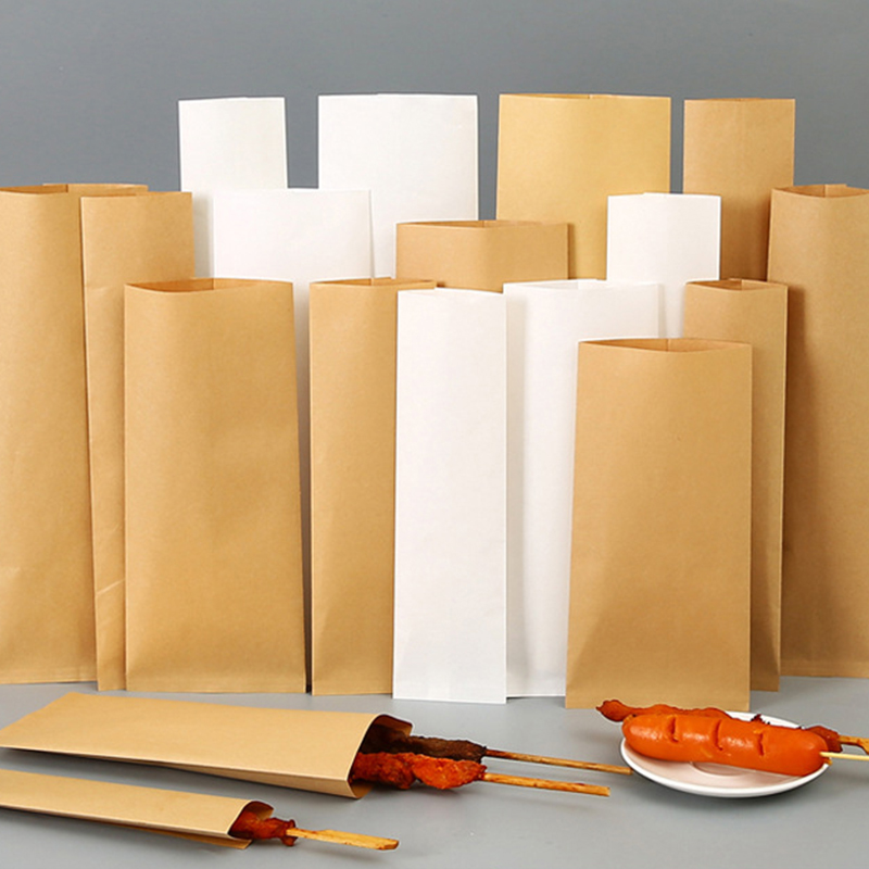 外帶紙袋與品牌印刷示意