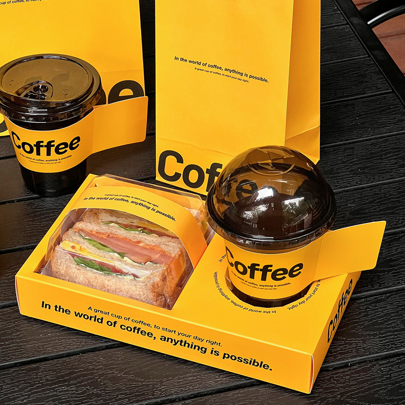 餐飲紙杯與包裝配置案例